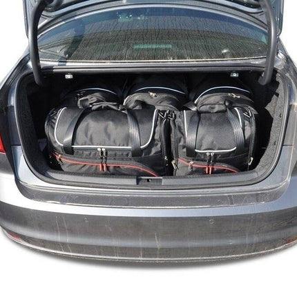 Kjust Kjust Reistassenset voor Volkswagen Jetta Sedan 2011-2014 - Set van 5 Tassen met 3 Roltassen en 2 Vliegtuigtassen Harvest Automotive 1