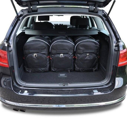 Kjust Kjust Reistassenset voor Volkswagen Passat Alltrack 2012-2015 - Set van 5 Tassen met 3 Roltassen en 2 Sporttassen Harvest Automotive 2