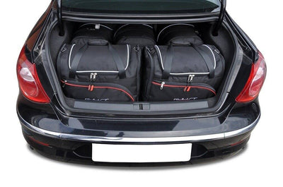 Kjust Reistassenset voor Volkswagen Passat CC 2008-2012 - Set van 5 Tassen met 3 Roltassen en 2 Sporttassen