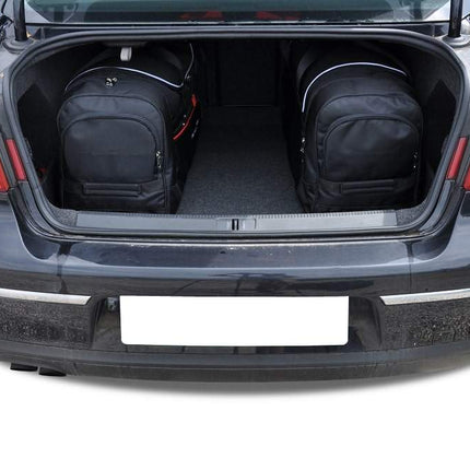 Kjust Kjust Reistassenset voor Volkswagen Passat Sedan 2005-2011 - Set van 5 Tassen met 3 Roltassen en 2 Vliegtuigtassen Harvest Automotive 4