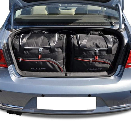 Kjust Kjust Reistassenset voor Volkswagen Passat Sedan 2011-2014 - Set van 5 Tassen met 3 Roltassen en 2 Sporttassen Harvest Automotive 1