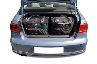 Kjust Reistassenset voor Volkswagen Passat Sedan 2011-2014 - Set van 5 Tassen met 3 Roltassen en 2 Sporttassen