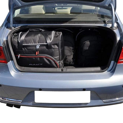 Kjust Kjust Reistassenset voor Volkswagen Passat Sedan 2011-2014 - Set van 5 Tassen met 3 Roltassen en 2 Sporttassen Harvest Automotive 2