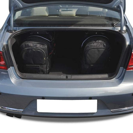 Kjust Kjust Reistassenset voor Volkswagen Passat Sedan 2011-2014 - Set van 5 Tassen met 3 Roltassen en 2 Vliegtuigtassen Harvest Automotive 4