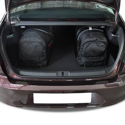 Kjust Kjust Reistassenset voor Volkswagen Passat Sedan 2014-2024 - Set van 5 Tassen met 3 Roltassen en 2 Vliegtuigtassen Harvest Automotive 4
