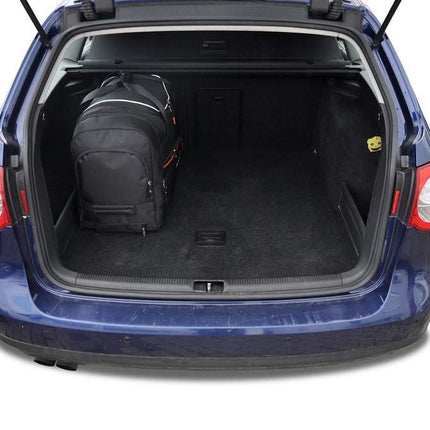 Kjust Kjust Reistassenset voor Volkswagen Passat Variant 2005-2011 - Set van 5 Tassen met 3 Roltassen en 2 Vliegtuigtassen Harvest Automotive 5