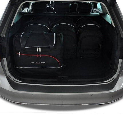 Kjust Kjust Reistassenset voor Volkswagen Passat Variant 2014-2024 - Set van 5 Tassen met 3 Roltassen en 2 Sporttassen Harvest Automotive 2