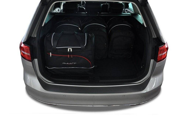 Kjust Kjust Reistassenset voor Volkswagen Passat Variant 2014-2024 - Set van 5 Tassen met 3 Roltassen en 2 Sporttassen Harvest Automotive 2