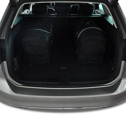Kjust Kjust Reistassenset voor Volkswagen Passat Variant 2014-2024 - Set van 5 Tassen met 3 Roltassen en 2 Vliegtuigtassen Harvest Automotive 4