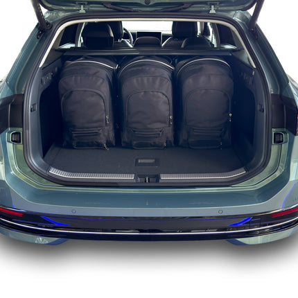 Kjust Kjust Reistassenset voor Volkswagen Passat Variant vanaf 2024 - Set van 5 Tassen met 3 Roltassen en 2 Vliegtuigtassen Harvest Automotive 3