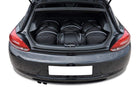 Kjust Kjust Reistassenset voor Volkswagen Scirocco 2008-2017 - Set van 4 Tassen met 2 Roltassen 1 Sporttas en 1 Vliegtuigtas Harvest Automotive 1