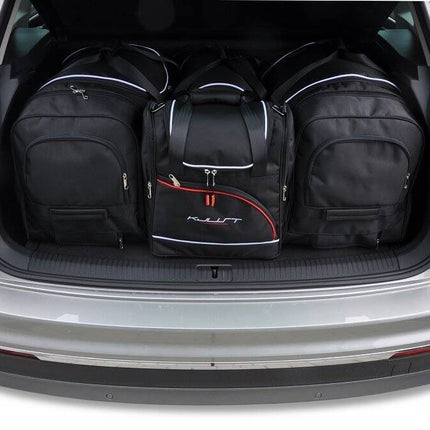 Kjust Kjust Reistassenset voor Volkswagen Tiguan 2016-2024 - Set van 4 Tassen met 2 Roltassen 1 Sporttas en 1 Vliegtuigtas Harvest Automotive 1