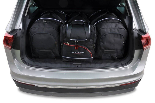 Kjust Kjust Reistassenset voor Volkswagen Tiguan 2016-2024 - Set van 4 Tassen met 2 Roltassen en 2 Sporttassen Harvest Automotive 1