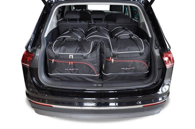 Kjust Reistassenset voor Volkswagen Tiguan Allspace 2017-2024 - Set van 5 Tassen met 3 Roltassen en 2 Sporttassen