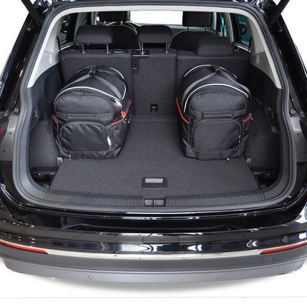 Kjust Kjust Reistassenset voor Volkswagen Tiguan Allspace 2017-2024 - Set van 5 Tassen met 3 Roltassen en 2 Sporttassen Harvest Automotive 4