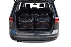 Kjust Kjust Reistassenset voor Volkswagen Touran vanaf 2015 - Set van 5 Tassen met 3 Roltassen en 2 Vliegtuigtassen Harvest Automotive 1