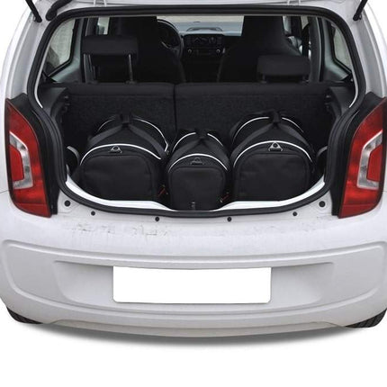 Kjust Kjust Reistassenset voor Volkswagen Up! 3-deurs 2011-2020 - Set van 3 Tassen met 2 Sporttassen en 1 Vliegtuigtas Harvest Automotive 1