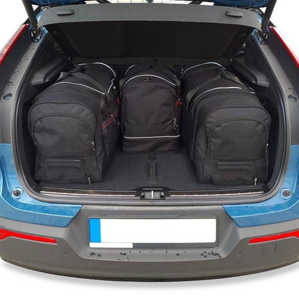 Kjust Kjust Reistassenset voor Volvo C40 2022-2024 - Set van 4 Tassen met 2 Roltassen en 2 Sporttassen Harvest Automotive 4