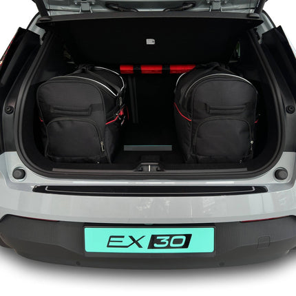 Kjust Kjust Reistassenset voor Volvo EX30 vanaf 2023 - Set van 3 Tassen met 2 Roltassen en 1 Vliegtuigtas Harvest Automotive 2