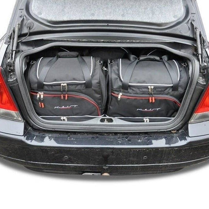 Kjust Kjust Reistassenset voor Volvo S60 Sedan 2000-2010 - Set van 5 Tassen met 3 Roltassen en 2 Sporttassen Harvest Automotive 1