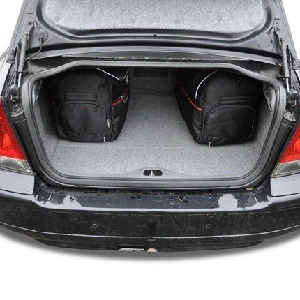 Kjust Kjust Reistassenset voor Volvo S60 Sedan 2000-2010 - Set van 5 Tassen met 3 Roltassen en 2 Sporttassen Harvest Automotive 4