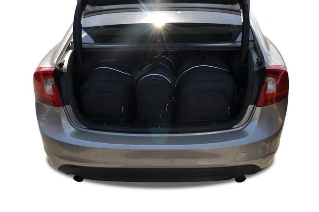 Kjust Kjust Reistassenset voor Volvo S60 Sedan 2010-2019 - Set van 4 Tassen met 2 Roltassen en 2 Vliegtuigtassen Harvest Automotive 1