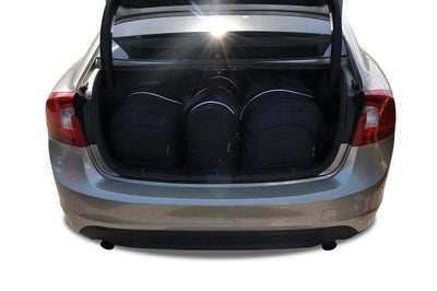 Kjust Reistassenset voor Volvo S60 Sedan 2010-2019 - Set van 4 Tassen met 2 Roltassen en 2 Vliegtuigtassen