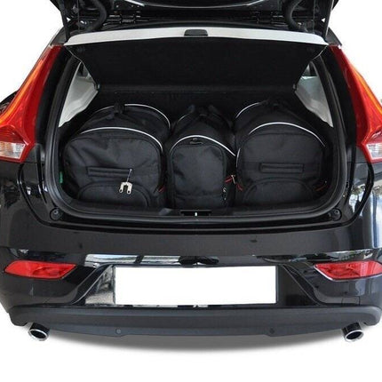 Kjust Kjust Reistassenset voor Volvo V40 5-deurs 2012-2020 - Set van 3 Tassen met 2 Roltassen en 1 Vliegtuigtas Harvest Automotive 1