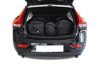 Kjust Kjust Reistassenset voor Volvo V40 5-deurs 2012-2020 - Set van 3 Tassen met 2 Roltassen en 1 Vliegtuigtas Harvest Automotive 1