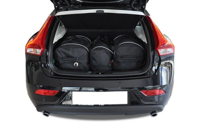 Kjust Kjust Reistassenset voor Volvo V40 Cross Country 2013-2020 - Set van 3 Tassen met 2 Roltassen en 1 Vliegtuigtas Harvest Automotive 1