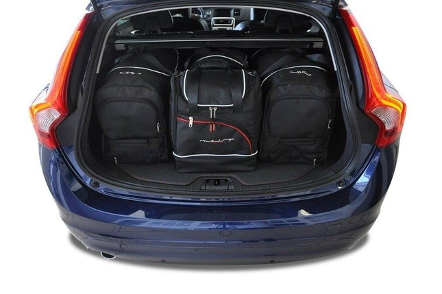 Kjust Kjust Reistassenset voor Volvo V60 Cross Country 2015-2018 - Set van 4 Tassen met 2 Roltassen en 2 Sporttassen Harvest Automotive 1