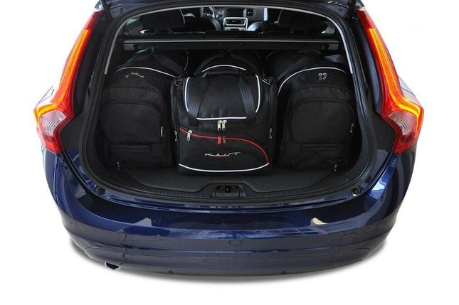 Kjust Kjust Reistassenset voor Volvo V60 Cross Country 2015-2018 - Set van 4 Tassen met 3 Roltassen en 1 Vliegtuigtas Harvest Automotive 1