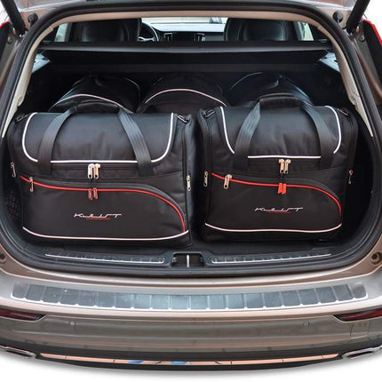 Kjust Kjust Reistassenset voor Volvo V60 Cross Country vanaf 2018 - Set van 5 Tassen met 3 Roltassen en 2 Vliegtuigtassen Harvest Automotive 1
