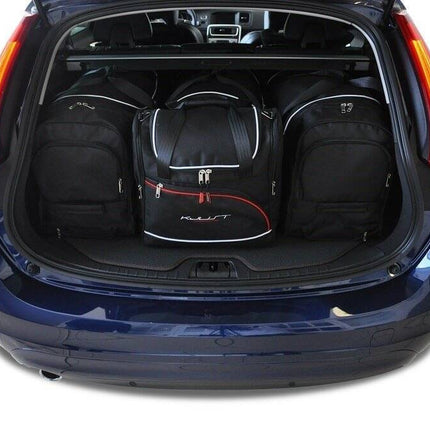 Kjust Kjust Reistassenset voor Volvo V60 stationwagen 2010-2018 - Set van 4 Tassen met 3 Roltassen en 1 Vliegtuigtas Harvest Automotive 1