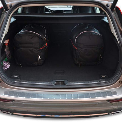 Kjust Kjust Reistassenset voor Volvo V60 stationwagen vanaf 2018 - Set van 5 Tassen met 3 Roltassen en 2 Vliegtuigtassen Harvest Automotive 4