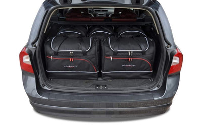 Kjust Reistassenset voor Volvo V70 stationwagen 2000-2007 - Set van 5 Tassen met 3 Roltassen en 2 Sporttassen