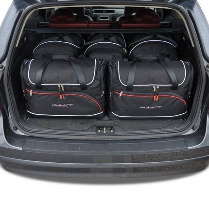 Kjust Kjust Reistassenset voor Volvo V70 stationwagen 2000-2007 - Set van 5 Tassen met 3 Roltassen en 2 Vliegtuigtassen Harvest Automotive 1