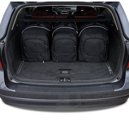 Kjust Kjust Reistassenset voor Volvo V70 stationwagen 2000-2007 - Set van 5 Tassen met 3 Roltassen en 2 Vliegtuigtassen Harvest Automotive 3