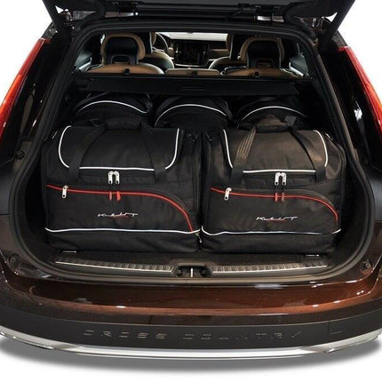 Kjust Kjust Reistassenset voor Volvo V90 stationwagen vanaf 2016 - Set van 5 Tassen met 3 Roltassen en 2 Sporttassen Harvest Automotive 1