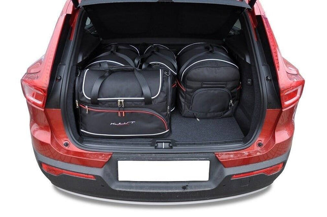 Kjust Kjust Reistassenset voor Volvo XC40 2018-2024 - Set van 5 Tassen met 2 Roltassen en 3 Vliegtuigtassen Harvest Automotive 2