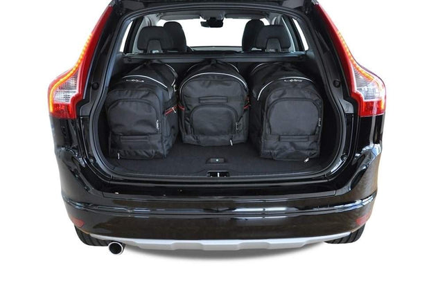 Kjust Kjust Reistassenset voor Volvo XC60 2008-2017 - Set van 4 Tassen met 3 Roltassen en 1 Sporttas Harvest Automotive 2