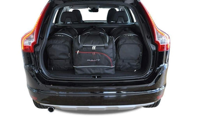 Kjust Reistassenset voor Volvo XC60 2008-2017 - Set van 4 Tassen met 3 Roltassen en 1 Sporttas