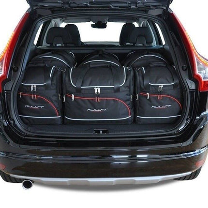 Kjust Kjust Reistassenset voor Volvo XC60 2008-2017 - Set van 6 Tassen met 3 Roltassen en 3 Vliegtuigtassen Harvest Automotive 1