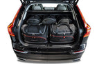 Kjust Kjust Reistassenset voor Volvo XC60 vanaf 2017 - Set van 5 Tassen met 3 Roltassen en 2 Vliegtuigtassen Harvest Automotive 1