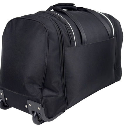 Kjust Kjust Trolleytas 114L Zwart - Stevige Kofferbak Reistas met Wieltjes Harvest Automotive 4