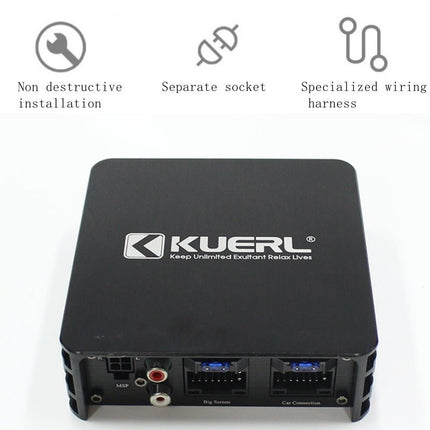 VCTparts Klasse AB 6 - Kanaals Auto DSP Versterker 6x60W – Premium Auto Audio Systeem voor Android Multimediaschermen met Plug & Play Installatie Ainavi 3