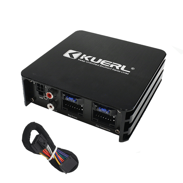 Klasse AB 6 - Kanaals Auto DSP Versterker 6x60W – Premium Auto Audio Systeem voor Android Multimediaschermen met Plug & Play Installatie - VCTparts.nl
