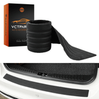 VCTparts Kofferbak Lijst Achterbumper Beschermstrip - Krasbestendig Rubber Dorpelplaat 90 cm - Zelfklevend met 3M Tape NORGOS 1