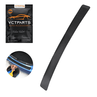 Kofferbak Lijst Achterbumper Carbon Sticker Kras Bescherming - 104cm