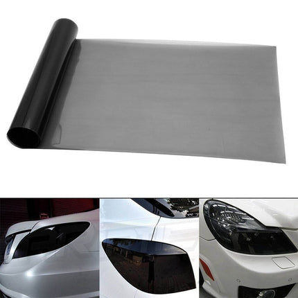 VCTparts Koplamp en Achterlicht Folie Wrap Donker Zwart (30 x 60 cm) – Smoke Tint Vinyl NORGOS 3